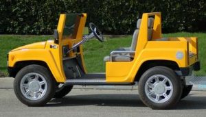 Hummer H3 Golf Cart