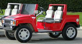 Hummer H3 Golf Cart